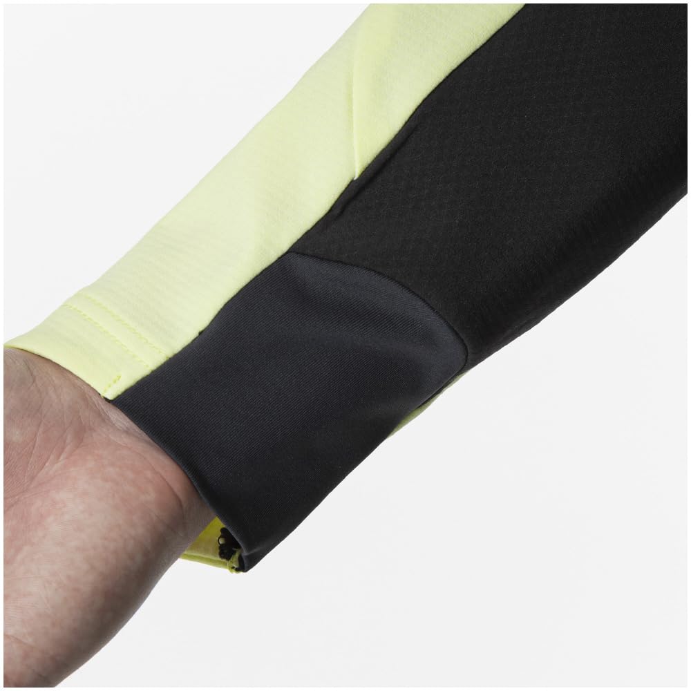 Mizuno Tech Shield Training Luminary Size L Jacket, Windproof, Stretch, Water-Repellent, 32MCA552, Men's, Green,