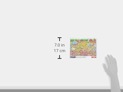 Beverly (BEVERLY) [Made in Japan] Beverly 1000 Micro Piece Jigsaw Puzzle "Where's Wally? Holiday Amusement Park Micro Pieces" (26 x 38 cm) M81-726