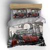 London landmarks and vehicles. Bedding sets Duvet cover sets Duvet covers Pillowcases(1 * Duvet Cover 2 * Pillowcases, without duvet insert)