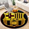 1pcBarcelona Football Office Round Area Rug, Indoor Mat Suitable For Office, Bedroom Living Room Home Decor, Room Deco,  Offic A0928169