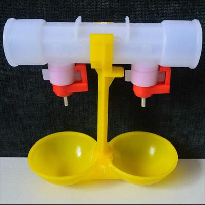 Hot,Automatic Water Dispenser Double Nipple Drinker Chicken Feeder Farming Equipment Drinking Supplies