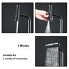 Gunmetal Grey Pull-out Kitchen Sink Faucet, Water Flow Spout, Stainless Steel, Hot and Cold Water Mixer, Deck Mounted Faucet