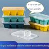 With Lid Ice-Making Artifact Homemade Frozen Ice Cube Ice Mold Ice Tray Ice-Making Box Cube Mold