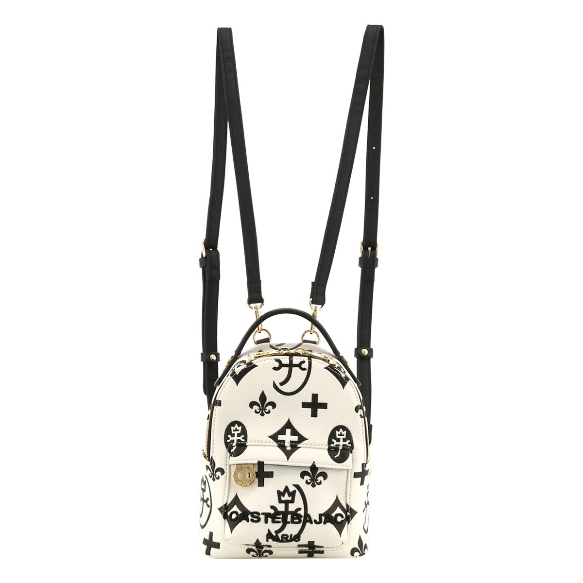 

Рюкзак 2WAY Small 068732 Claire Handbag Bag One Mile White [Castelbajac] [31]