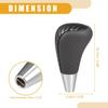 Gear Shift Knob Car Inner Gear Shifter Knob for Toyota Yaris 2004-2018 Gray
