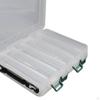 Fishing Tackle Box Container Lure Case, Hooks Lightweight Double Sided Removable Handle
