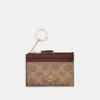 Coach Mini Skinny Id Case In Signature Canvas Cw870 Imxhe
