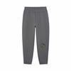 Li Ning X Steven Harrington Collaboration Cartoon Print Fleece Warm Cuffed Sports Pants Men bottoms Gray AKLRF25-2
