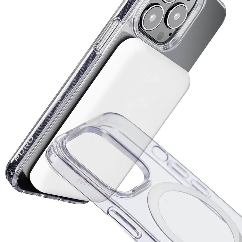 iPhone 14 Pro Lite Mag MagSafe Silicone Case - Transparent
