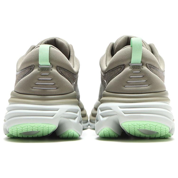 HOKA Bondi 8 Olive Haze Mercury Men Sneakers Green 1123202-OHMR