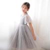 2025 Summer Star Mesh Princess Dress - Children's Gauze Skirt for Big Kids, 430g