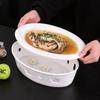 Ceramic Candle-Heated Food Warming Plate
