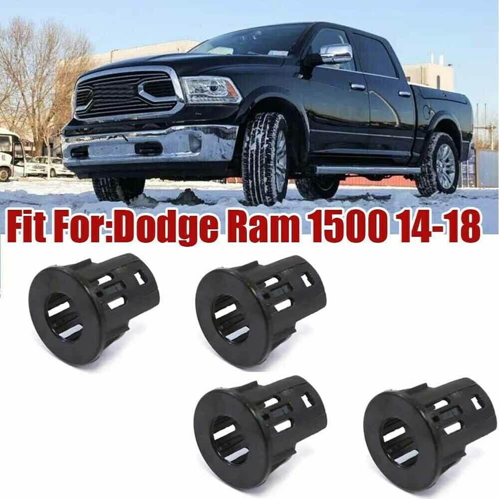 Riloer 4 PCS Car Parking Assist Sensor Bezels 5LS52TZZAA Compatible with Dodge Ram 1500 2014-2018, 1500 Classic 2019