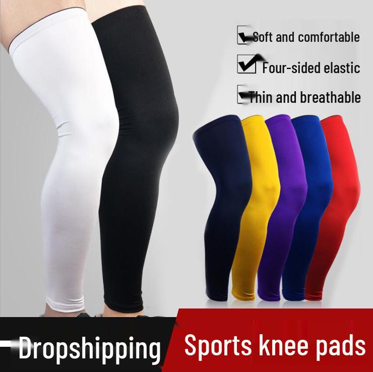 Unisexové venkovní cyklistické návleky na nohy, letní sportovní legíny s ochranou proti slunci, prodyšné elastické vybavení pro basketbal a další - HX001