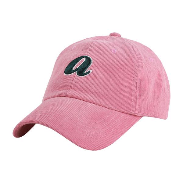 AVAVE Corduroy Candy Ball Cap Corduroy Winter Golf Cap Pink
