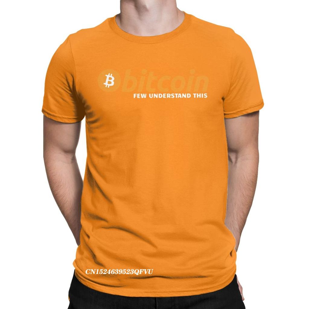 Bitcoin Few Understand Tee Shirt For Men Crypto Ripple Funny Premium Cotton Tees Manga Harajuku Tshirt Birthday Gift Clothing