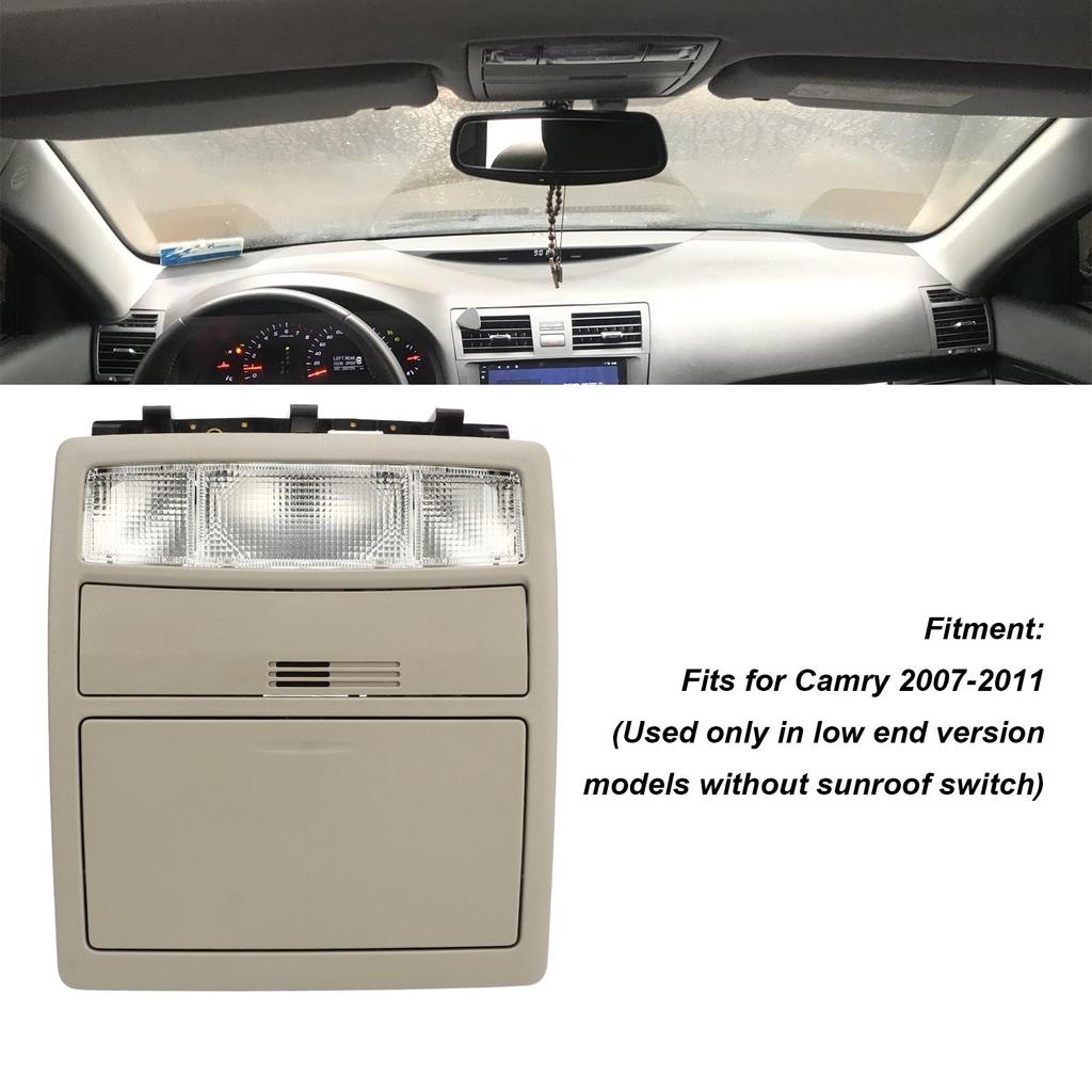 Car Over Head Console Lamp Assy 63650 33271 E0 Overhead Roof Display Light Dome Lamp for Toyota Camry 2007 to 2011