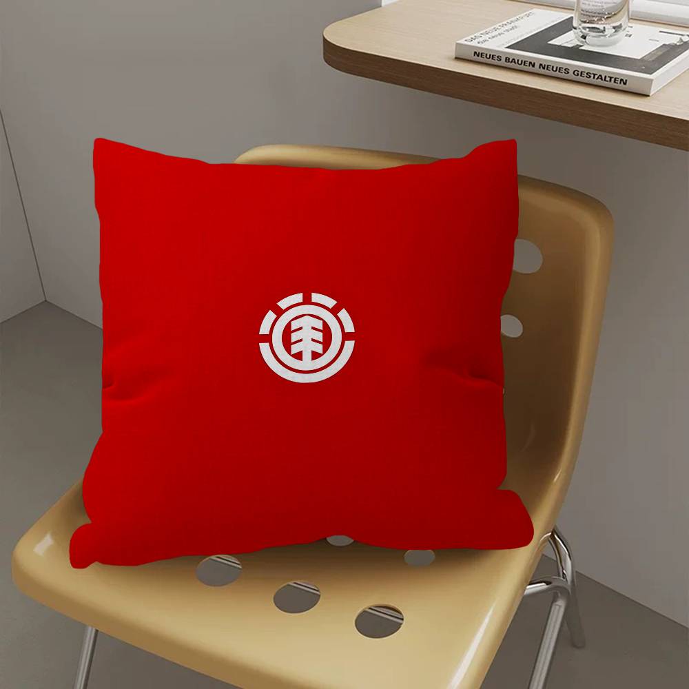 Skateboard Brand E-Element S-Skateboards Personalized Pillow Dust Cover Bedroom Kids Party Decoration Pillowcase Children Gift