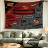 Chainsaw Man Wall Tapestry Aesthetic Wall Hanging Printed Fabric Blanket Decorative Tapestries For Bedroom Living Room Home Decor