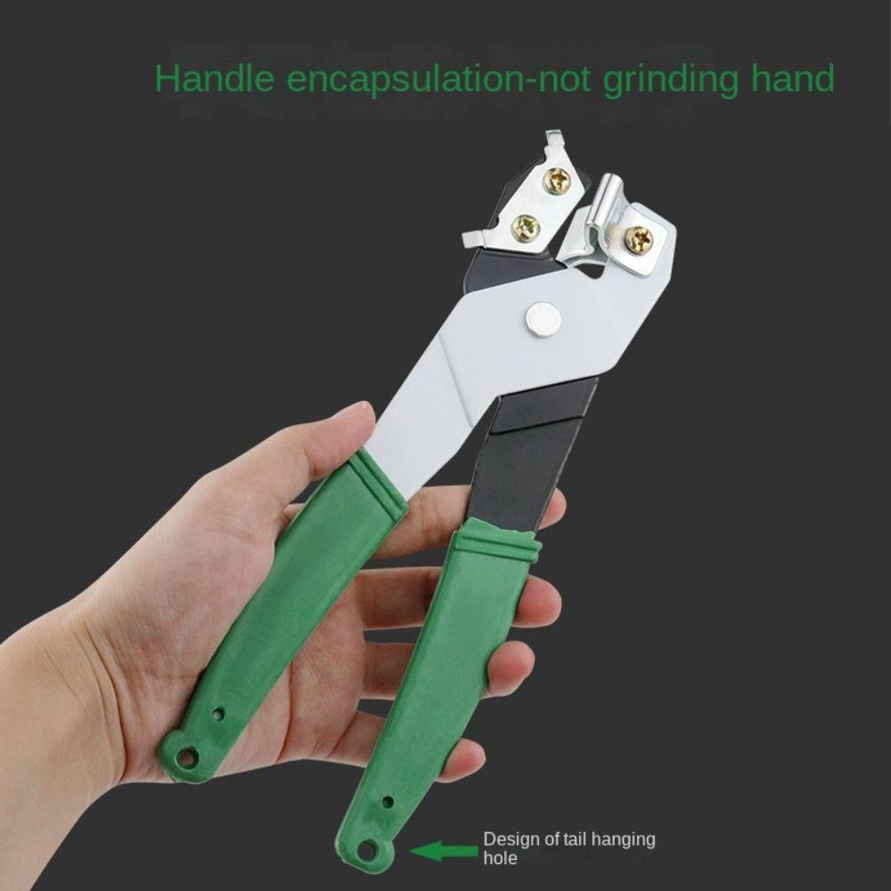 Alloy Steel Glass Cutter Hand Tools Green Tile Cutting Pliers Durable Ceramic Home Floor Nipper