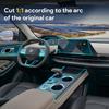 Per Changan CS55 PLUS 2023 2024 Pellicola Protettiva Antigraffio in TPU per Portiera Centrale Console Media Cruscotto Navigazione Interno Auto