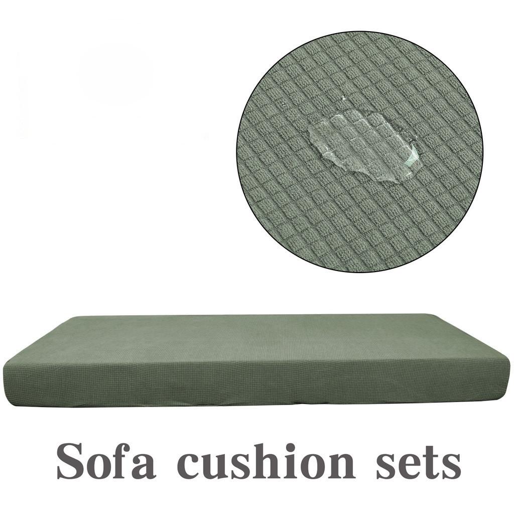 1-4 Seats Sofa Seat Cushion Cover Couch Stretchy Slipcovers Protector