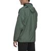 adidas Neo Unifarbene Windjacke mit Reißverschlusstasche Herrenjacken Grün GQ0579
