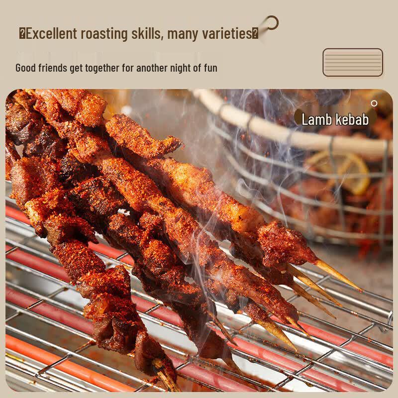 Bear ZMD Electric Smokeless BBQ Grill CN plug (adapter included)