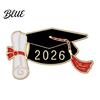 Wear-resistant Graduation Badge 2026 Brooch Pin Cap Star Scroll Paper