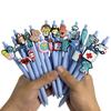 10Pcs Sky Blue Series Medical Pens, Quick-Dry Plastic Ballpoint Pens with Medium Tip, Suitable for Nurses and Healthcare Professionals, Perfect Hallow