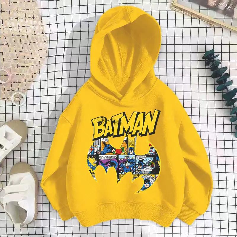Batman Barnhuva, Tecknat Tryckta Pojk- och Flicktoppar, Bekväm och Mjuk Barnhuva