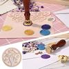 Retro Starry Sky Seal Wax Stamp Head Fire Paint for Card DIY Envelopes Stamps
