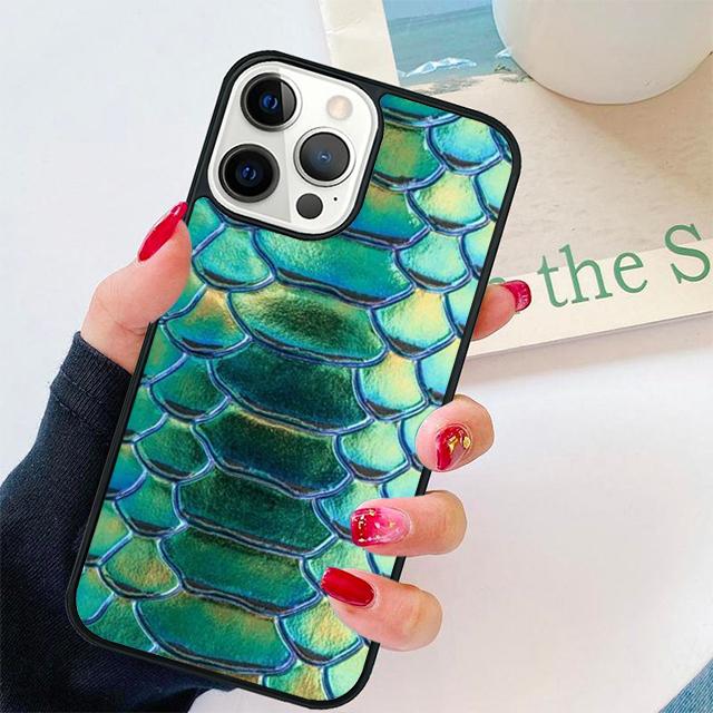 Snake Skin Phone Case Cover For iPhone 17 Air 15 16 14 13 12 Pro Max 11 Pro Max Plus Coque Shell