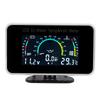 2 In 1 / 3 In 1 / 4 In 1 LCD Digital Oil Pressure Gauge Voltmeter Fuel Level Meter 1/8 NPT Oil Press Sensor + Water Temp Sensor