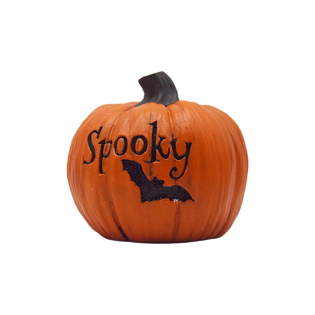 Halloween Harz Kürbis Ornamente Desktop Dekoration Wohnaccessoires Partygeschenke