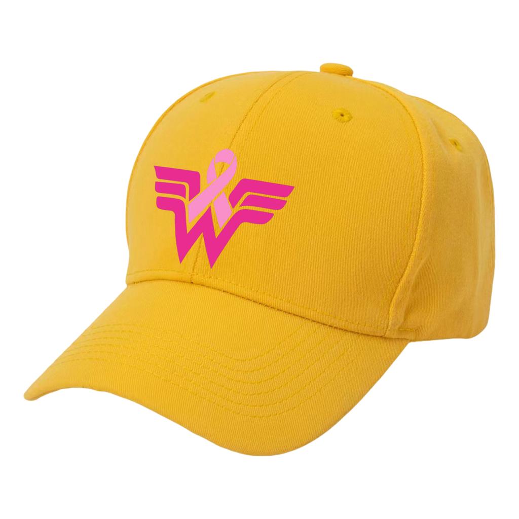 Deep Crown Baseball Cap Fashionable Sun Hat Printed Peaked Cap