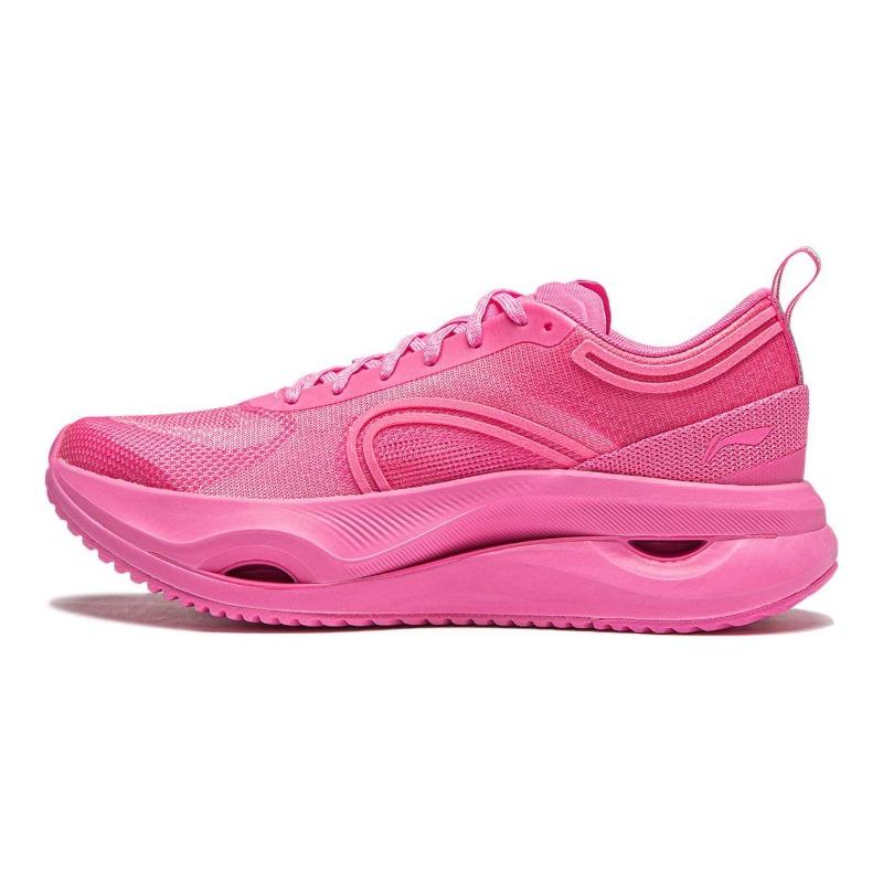 Li-Ning Jinghong Женские низкие беговые кроссовки Розовые Легкие Амортизирующие Противоскользящие Упругие ARHU006-4 36