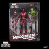 Hasbro Marvel Legends Maximum Series Deadpool, Deluxe Deadpool Comics Collectible 15cm Action Figure with 24 Accessories Including X-Force Doop (G0641
