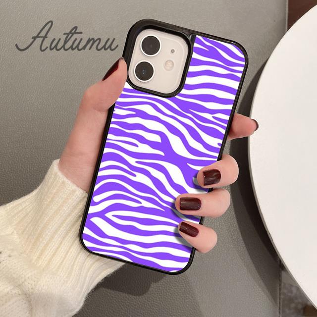 Zebra Drawing Animal Print Phone Case for iPhone 11 12 13 14 Pro Max Mini XR XS SE 2020 6S 7 8 Plus Samsung Galaxy S21 S22 Cover