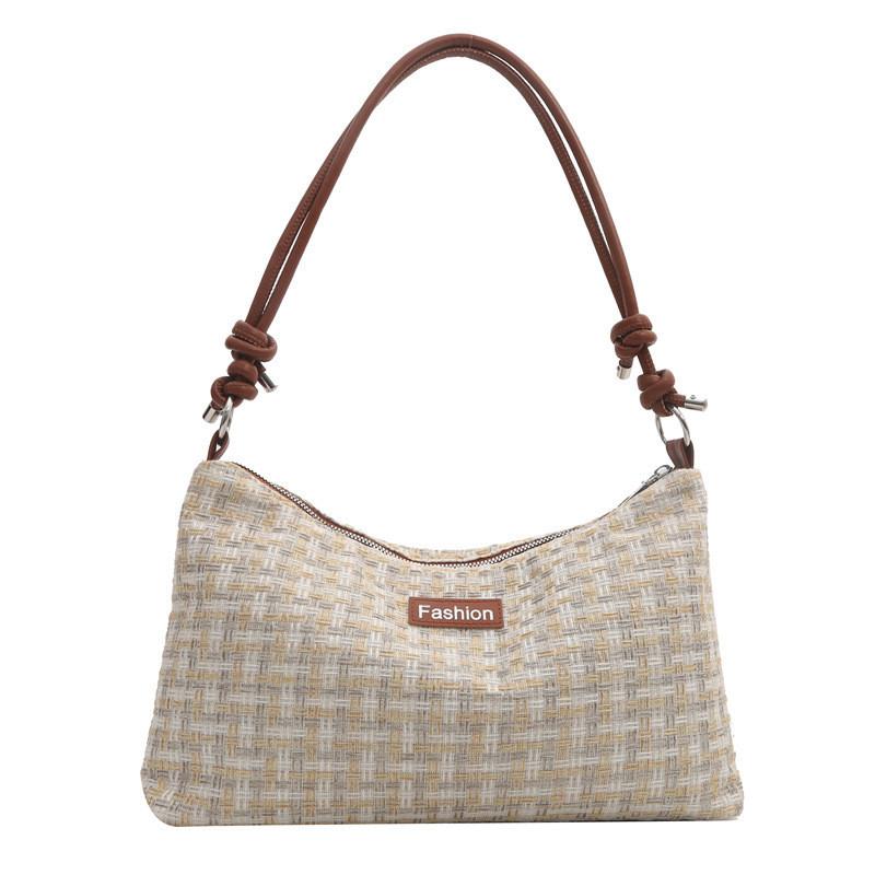 Stylish Small Square Bag For Women Chic Casual Crossbody With Unique Weave Design