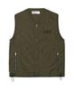 Nomanual Graphic Nylon Vest - Khaki