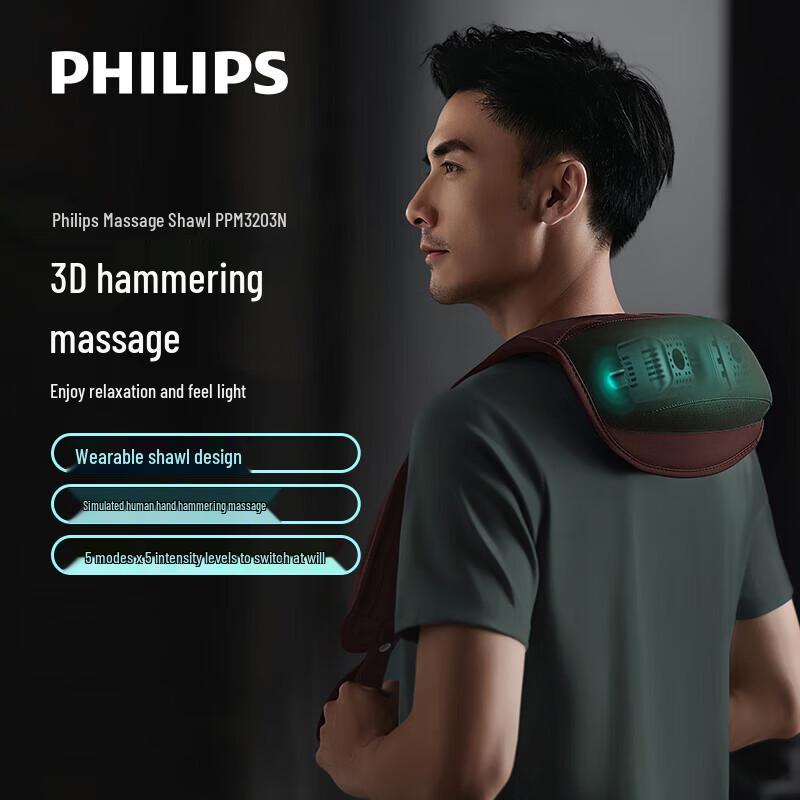 

Philips Neck and Shoulder Massager CN plug (adapter included)