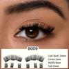 Private Label 3D Lash Factory Nature Look New Thin Invisible Quantum Eyelash Vegan Magnetic Lashes Kit No Liner