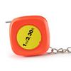 Tape Measure 1m Pocket Size Measuring Tool with Double Scale Portable Plastic Shell Auto Retractable