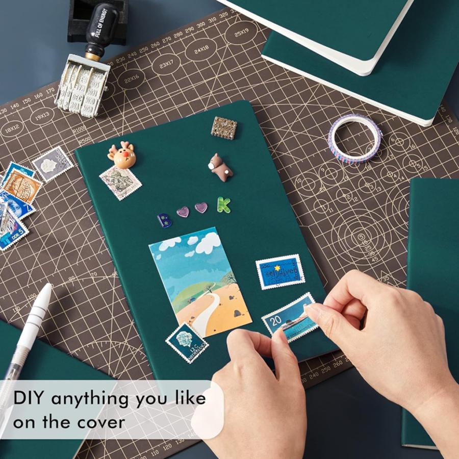 A5 Soft Leather Notebook With 120 /360 Pages, Waterproof Cover And Comfortable Touch