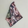 38x40cm Retro Floral Large Hand Towel 4 Layer Cotton Gauze Decorative Pure Cotton Dish Cloth Quick Dry Tea Towel Home Restaurant