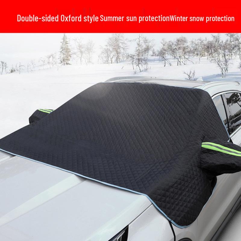 Thickened Winter Windshield Snow and Frost Protection Cover