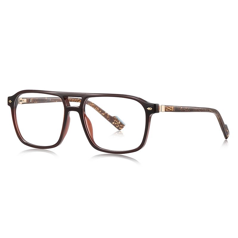 

LS219 Retro Tortoiseshell Anti-Blue Light Wayfarer Glasses with Acetate Temples – Classic European & American Style.