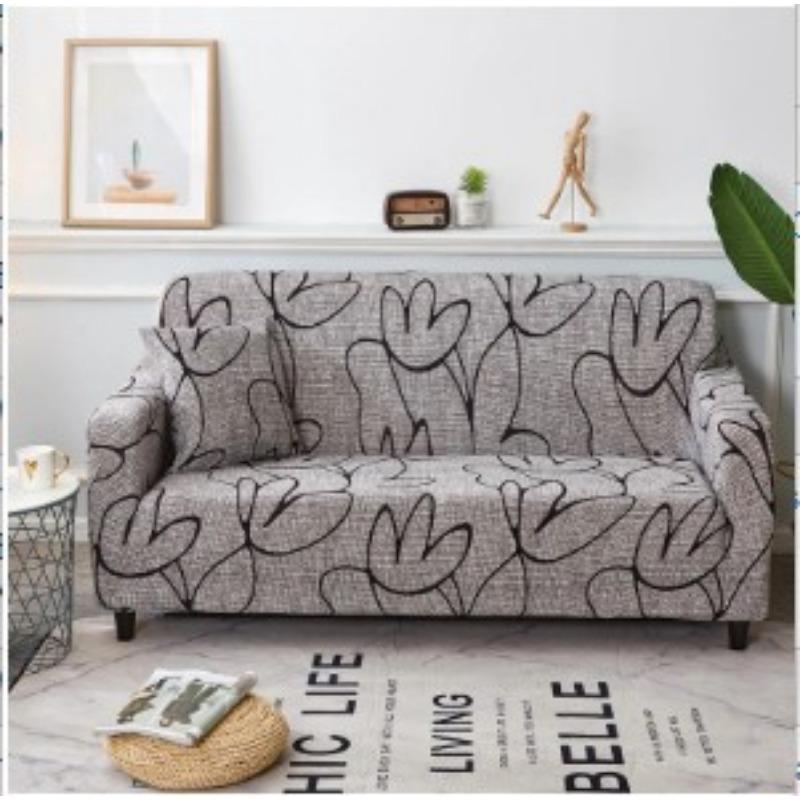 Stretch Sofa Cover All-Inclusive Four Seasons Sofa Slipcover Full Covered Universal Chaise Longue Sofa Towel