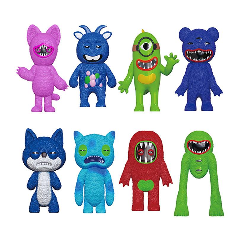 Fuggler Pvc Desk Model Set With Teeth Display For Collectors And Game Fans